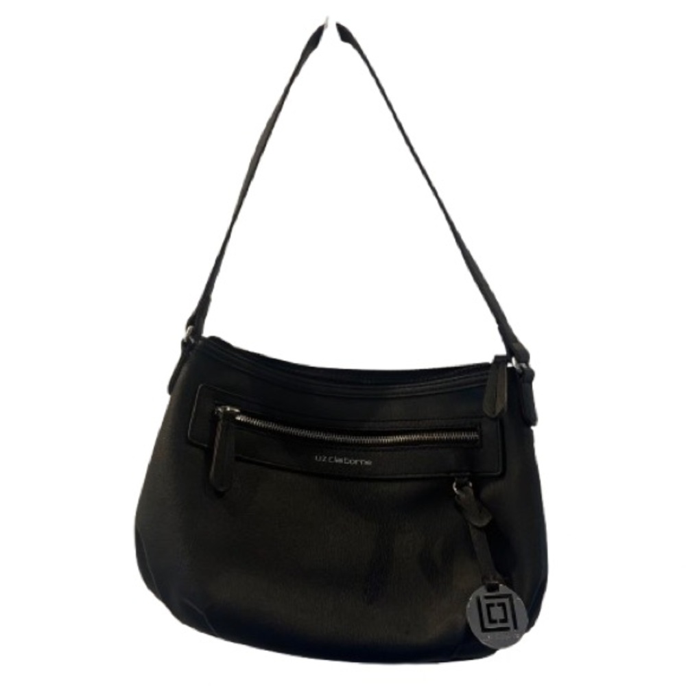 Vintage Liz Claiborne Classic Black Shoulder Bag